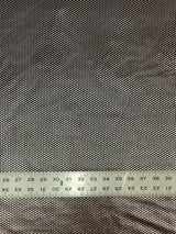 Nylon Spandex Supplex Fabric - Heavy Weight, Navy/Gold Foil Dots, 58" Width