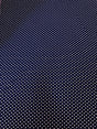 White Small Stars On Blue Polyester Spandex Fabric - White Small Stars On Blue, 54-56" Width