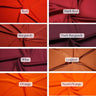 1 Yard Dark Red Shiny Milliskin Nylon Spandex 4-Way Stretch Fabric 60" Width