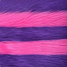 1 Yard Striking Striped Long Pile Faux Fur Fabric 58"/60" Width