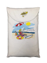 Summer Fun 100 Percent Cotton Fabric - Animated Print, Side Slits, Matte Studs, One Size Fits Most