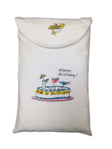 Happy Birthday Animated Sleepshirt 100 Percent Cotton Fabric - Heat Printed Design, Side Slits, Matte Studs, One Size Fits Most