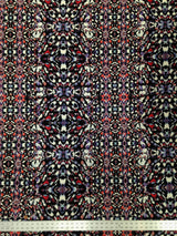 Kaleidoscope Geometric Print ITY Knit Jersey Polyester Spandex Fabric - Multi Color Geometric Print, 58" To 60" Width