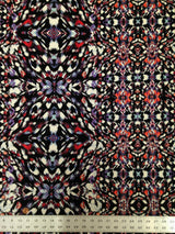 Kaleidoscope Geometric Print ITY Knit Jersey Polyester Spandex Fabric - Multi Color Geometric Print, 58" To 60" Width