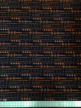 Diamond Tribal Print ITY Knit Jersey Polyester Spandex Fabric - Diamond Tribal Print, Repeating Pattern, 58" To 60" Width