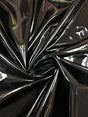 Polyester Spandex Shiny Faux Liquid Vinyl Fabric - Black, Red, Silver, White, Gold, Orange, 56" Width