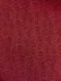 Polyester Spandex Textured Fabric - Fukuro Dull Foil Daisy Flowers Design, 60" Width