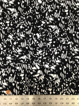Nylon Spandex Fabric - Medium Weight Abstract Design, 4-Way Stretch, 58" To 60" Width (1 Yard)