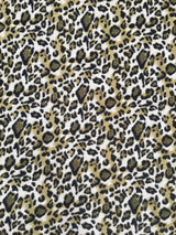 Animal Print Design Polyester DTY Fabric - Animal Print, 54-56" Width