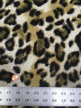 Animal Print Design Polyester DTY Fabric - Animal Print, 54-56" Width