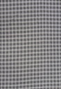 Polyester Spandex Double Knit Fabric - Black And Ivory Plaid Design, 56" Width