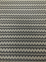 Polyester Venezia Spandex Fabric - Geometric Small Design, Navy, Beige, 58" Width