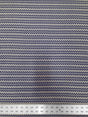 Polyester Venezia Spandex Fabric - Geometric Small Design, Navy, Beige, 58" Width