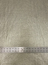 Polyester Sweater Knit Fabric - Gold Lurex Foil Design, 58/60" Width (1 Yard)
