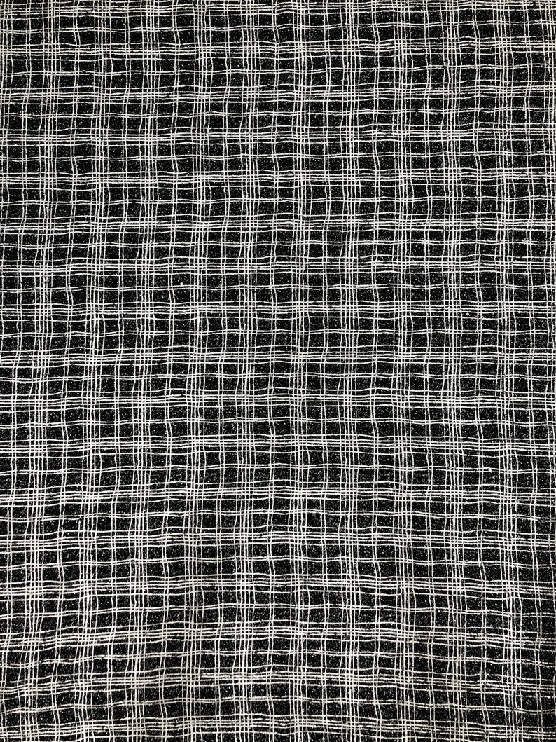 Polyester Spandex Fabric - Poodle Textured Dull Foil, 4Mm Sequins, Silver/Black, Gold/Black, 52/54" Width