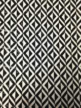 Polyester Spandex Textured Fukuro Fabric - 2-Way Stretch, 1Mm Hologram, Black, Navy, Red, 56" To 58" Width