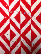 Polyester Spandex Textured Fukuro Fabric - 2-Way Stretch, 1Mm Hologram, Black, Navy, Red, 56" To 58" Width