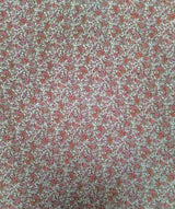 Rayon Georgette Fabric - Floral Design, 42"-44" Width (1 Yard)