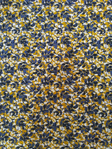 Polyester Spandex Fabric - Leaves Pattern, 58"-60" Width