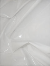 Polyester Spandex Shiny Faux Liquid Vinyl Fabric - Black, Red, Silver, White, Gold, Orange, 56" Width