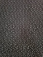 Tiny White Flowers On Black Cotton Spandex Fabric - Black With Tiny White Flowers, 58"-60" Width