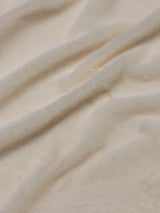 Polyester Faux Fur Fabric - Ivory Shaggy, Heavy Weight, 65" Width