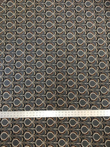 Geometric Print Polyester Spandex Fabric - Geometric Print, 58 To 60 Inches Wide
