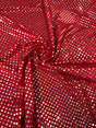 3Mm Circle Hologram Trans Polyester Spandex Fabric - Hologram, 58"-60" Width
