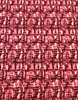 Abstract Squares Polyester Spandex Fabric - Abstract Squares Print, 58"-60" Width