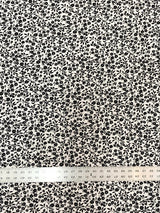 Small Floral Print Polyester Spandex Fabric - Small Floral Print, 54-56" Width