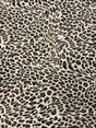 Leopard Print Polyester Spandex Fabric - Leopard Print, 58" Width