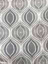 Lace Non-Stretch Big Design Polyester Fabric - White, Black