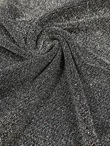 Nylon Spandex Fabric - Textured With Lurex, Multi Color Hologram, 58"-60" Width