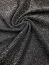 Nylon Spandex Fabric - Textured With Lurex, Multi Color Hologram, 58"-60" Width