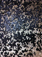 6Mm Matte Black Ivory Reversible Sequins Polyester Mesh Fabric - Sheer Black, 6Mm Sequins, 48" Width