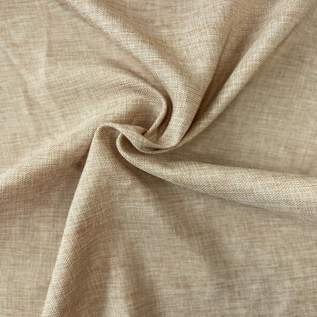 1 Yard Vintage Linen Faux Burlap Fabric 100% Polyester