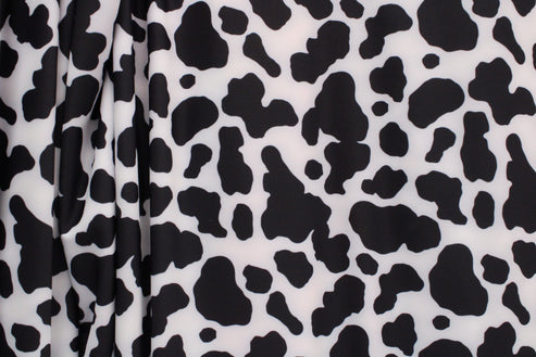 1 Yard Candy Hearts Valentine Print Stretch Spandex Fabric for Apparel Activewear Costumes 58"/60" Width