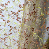 1 Yard Lace Fabric Embroidered on 100% Polyester Net Mesh 52" Wide