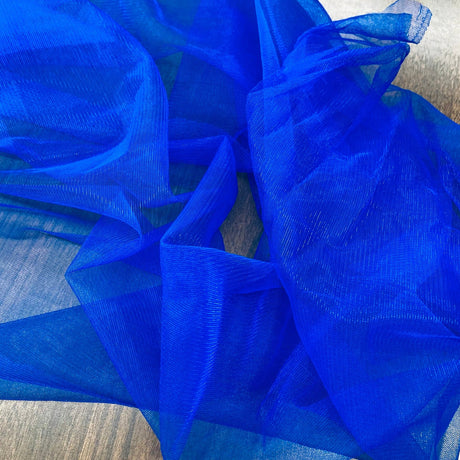 1 Yard 2 Way Stretch Nylon Net Mesh Fabric | 60" Width | Lightweight Sheer Mesh for Gowns, Dancewear & Costumes
