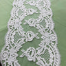1 Yard Corded Double Sided Lace Trimming 100% Polyester Net Mesh 10? Wide