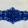 1 Yard Elegant Beaded and Corded Lace Trimming Embroidered on Durable Polyester Mesh for Dresses 2 Inch Width