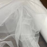 1 Yard White Stretch Nylon Net Mesh Fabric 60 Inch Width