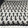 1 Yard Corded Bridal Lace Fabric Embroidered Elegant Net Mesh Couture Gown 54" Width