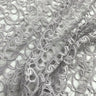 1 Yard Blush Lace Fabric Embroidered on Percent Polyester Net Mesh Soft Lightweight 55 Inch Width