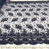 1 Yard Beaded Corded Bridal Lace Fabric Embroidered Polyester Mesh 51" Width
