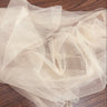 1 Yard White Stretch Nylon Net Mesh Fabric Durable Lightweight Soft Material 60 Inch Width
