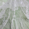 1 Yard Radiant Gold Beaded Lace Fabric Embroidered on Polyester Net Mesh 52 inch Width