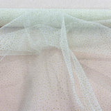 1 Yard Glitter Mesh Fabric | 60" Width | 100% Polyester | Sheer Sparkle for Dresses & Décor