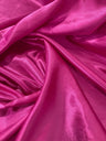1 Yard Charmeuse Medium Satin Lining Fabric Aqua Blue 60"