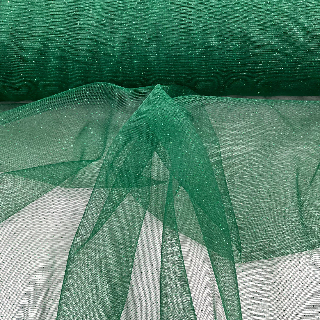 1 Yard 60" Wide Glitter Mesh Fabric Perfect for Bridal, Quinceanera & Dance Costumes
